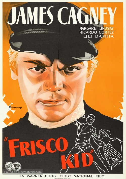 Frisco Kid - Swedish Movie Poster