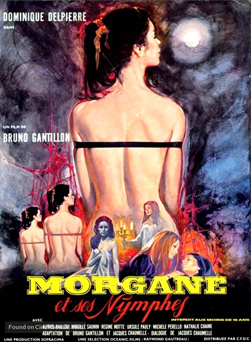 Morgane et ses nymphes - French Movie Poster