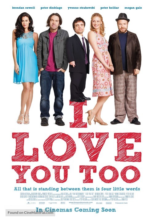 I Love You Too - Australian Movie Poster
