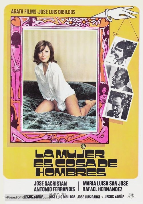 La mujer es cosa de hombres - Spanish Movie Poster