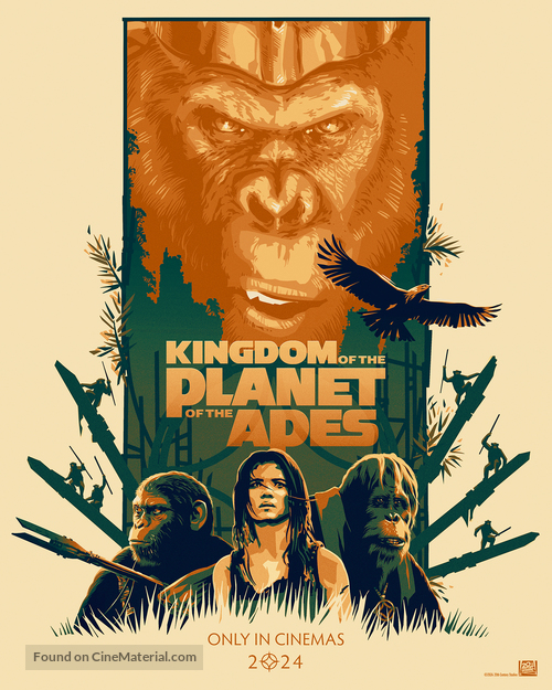 Kingdom of the Planet of the Apes - Movie Poster