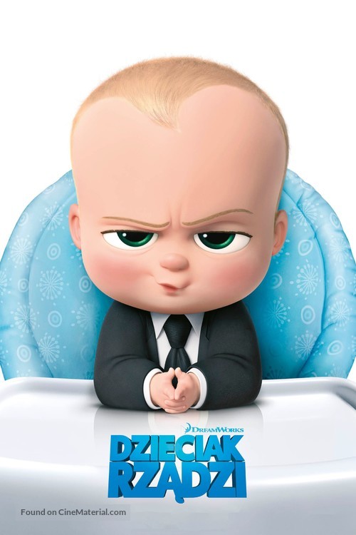 The Boss Baby - Polish Movie Cover