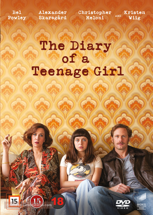 The Diary of a Teenage Girl - Danish DVD movie cover