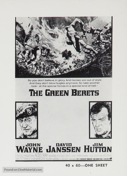 The Green Berets - poster