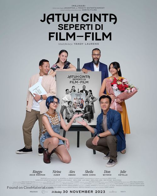 Jatuh Cinta Seperti di Film-Film - Indonesian Movie Poster