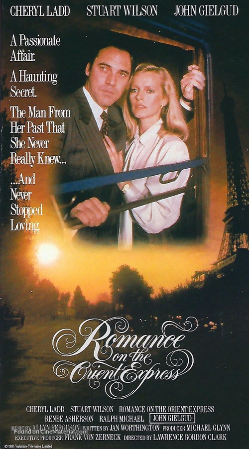 Romance on the Orient Express - British VHS movie cover