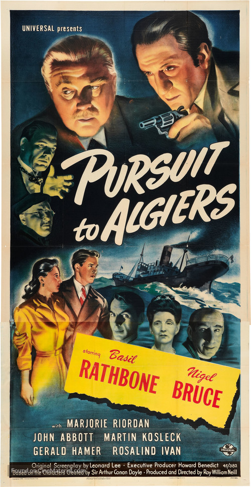 Pursuit to Algiers - Movie Poster
