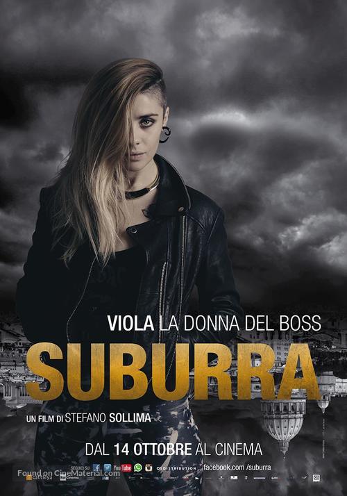 Suburra - Italian Movie Poster