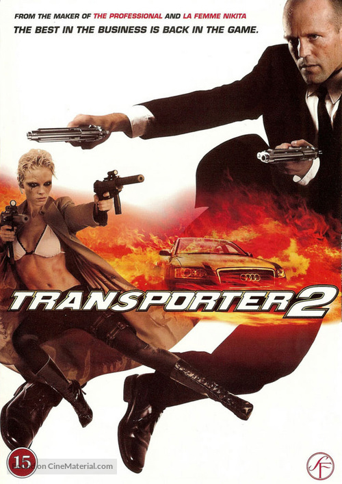 Transporter 2 - Danish DVD movie cover