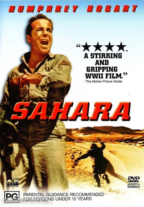 Sahara - Australian Movie Cover