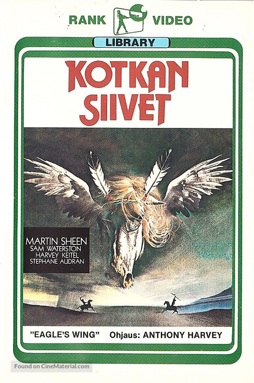 Eagle&#039;s Wing - Finnish VHS movie cover