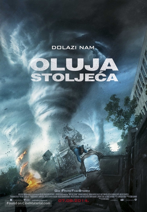 Into the Storm - Croatian Movie Poster