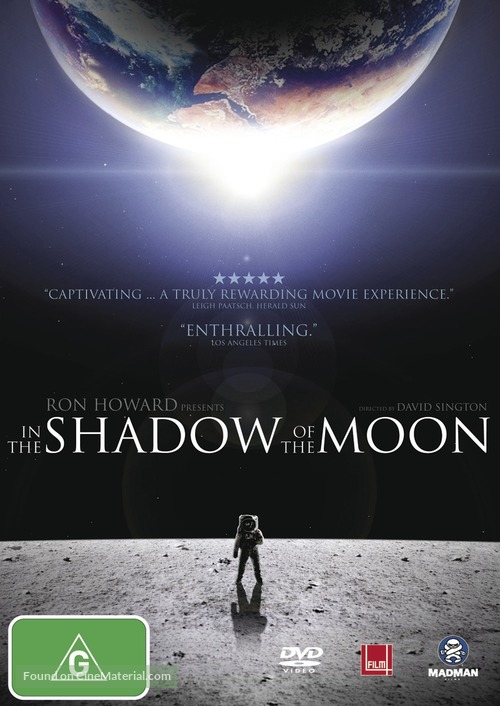 In the Shadow of the Moon - Australian DVD movie cover