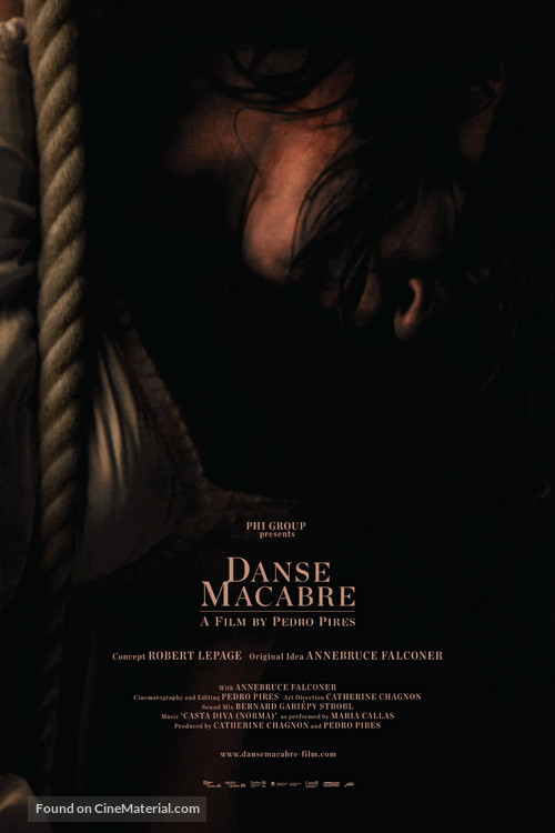 Danse macabre - Canadian Movie Poster