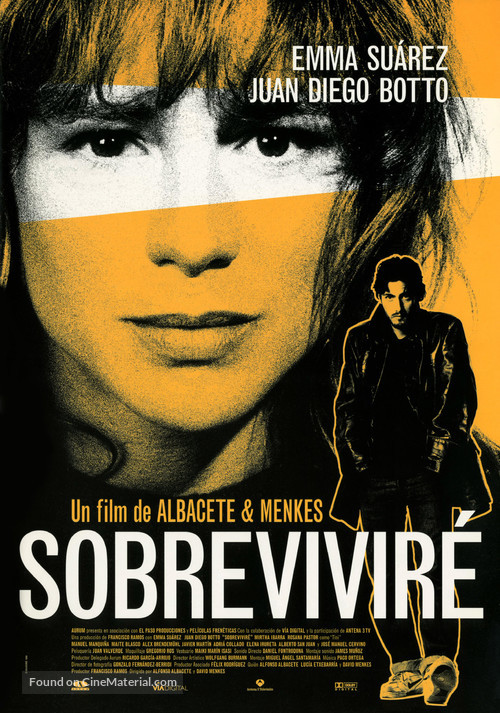 Sobrevivir&eacute; - Spanish Movie Poster