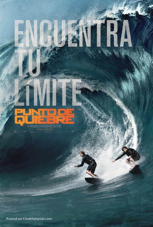 Point Break - Mexican Movie Poster