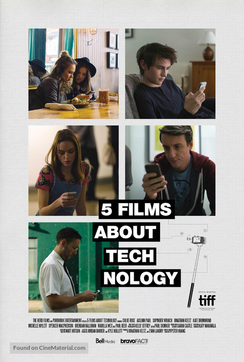 5 Films About Technology - Canadian Movie Poster