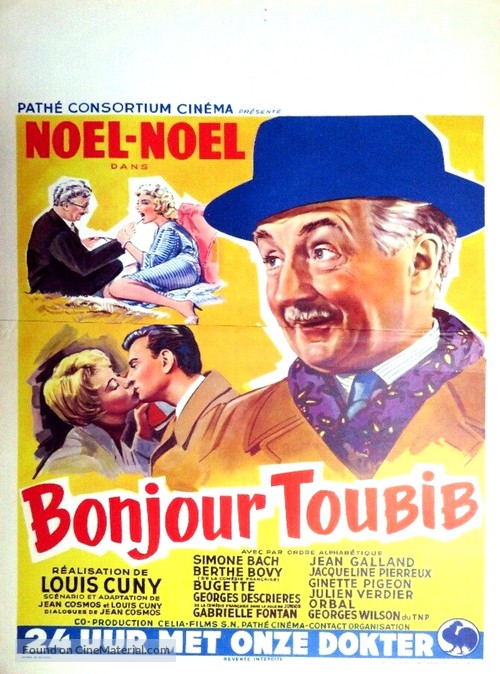 Bonjour Toubib - Belgian Movie Poster