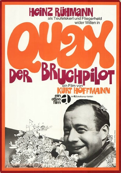 Quax, der Bruchpilot - German Movie Poster