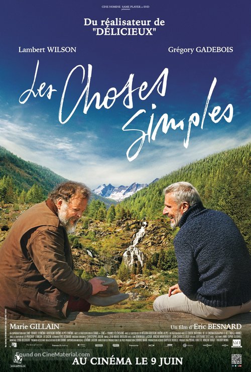 Les Choses Simples - Canadian Movie Poster