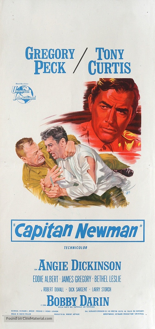Captain Newman, M.D. - Italian Movie Poster