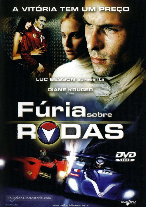 Michel Vaillant - Brazilian DVD movie cover