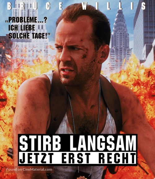 Die Hard: With a Vengeance - German Blu-Ray movie cover