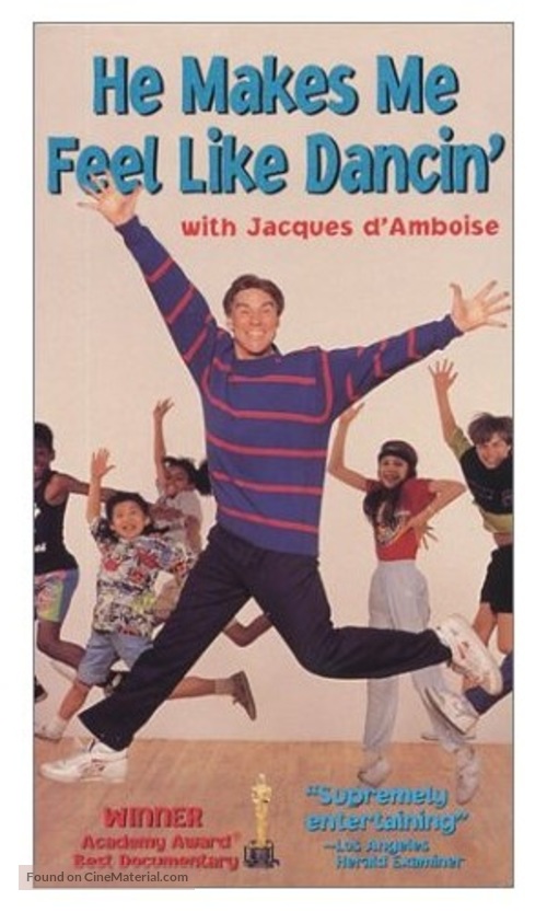 He Makes Me Feel Like Dancin&#039; - VHS movie cover