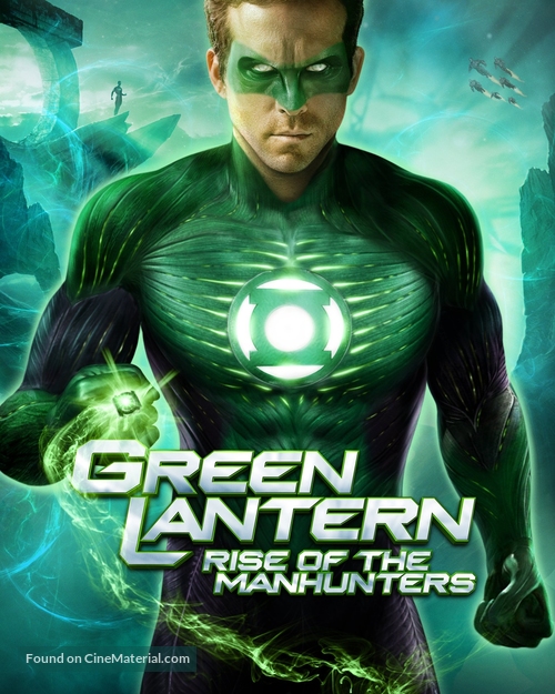 Green Lantern: Rise of the Manhunters - British Movie Poster