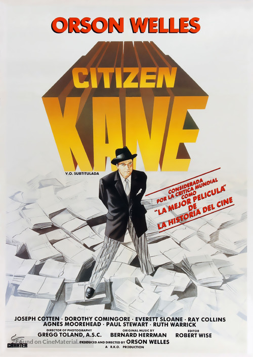 Citizen Kane - Spanish Movie Poster