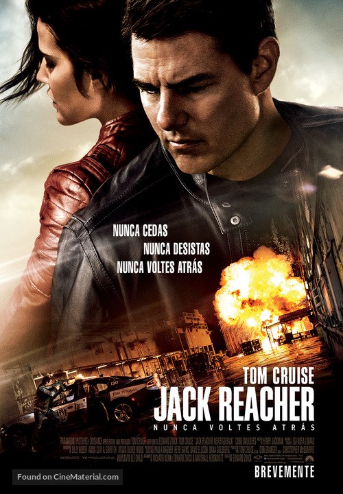 Jack Reacher: Never Go Back - Portuguese Movie Poster