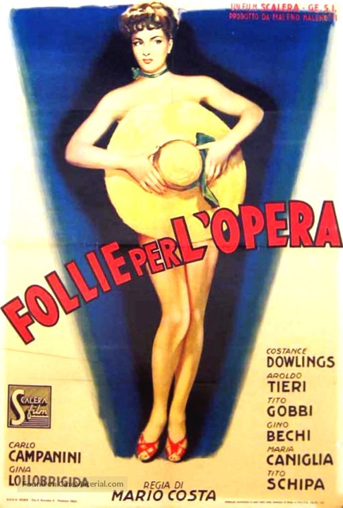 Follie per l&#039;opera - Italian Movie Poster