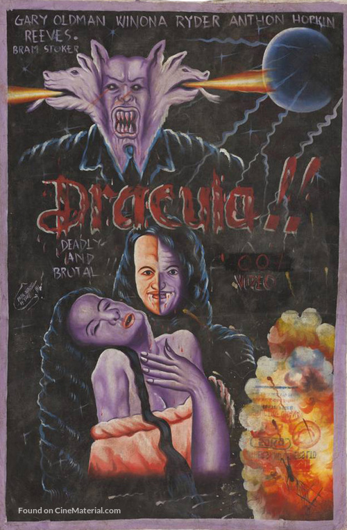 Dracula - Ghanian Movie Poster