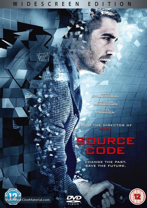 Source Code - British DVD movie cover