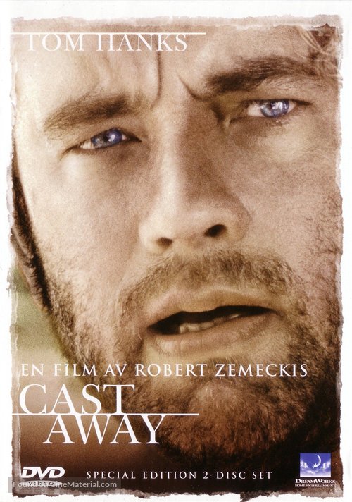 Cast Away - Swedish Movie Cover