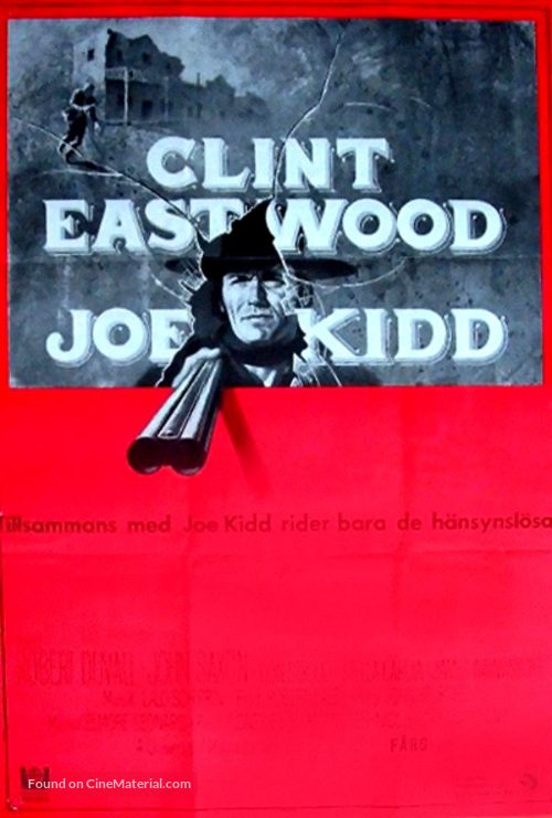 Joe Kidd - Swedish Movie Poster