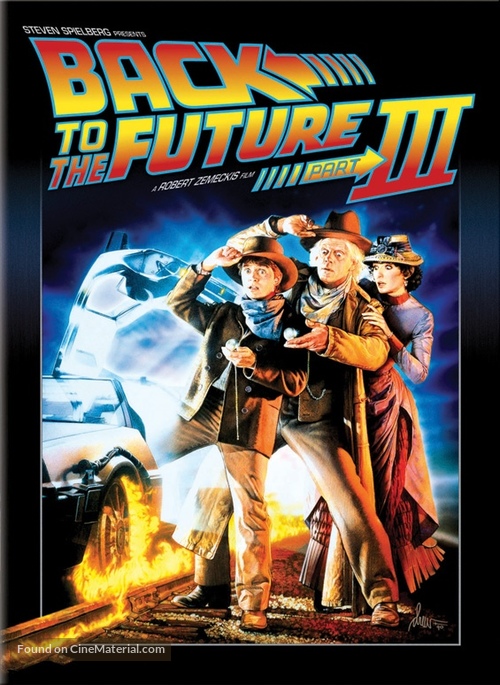 Back to the Future Part III - Movie Cover
