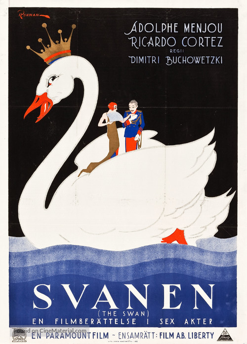 The Swan - Swedish Movie Poster
