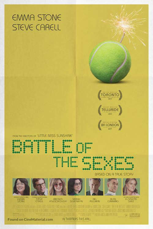 Battle of the Sexes - Movie Poster