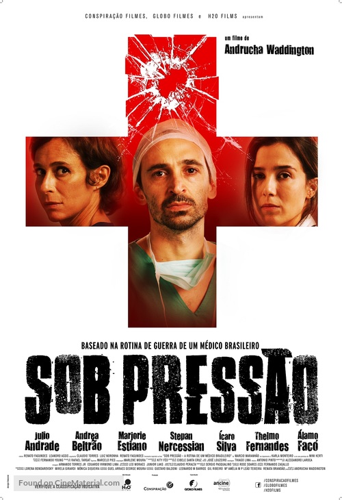 Sob Press&atilde;o - Brazilian Movie Poster