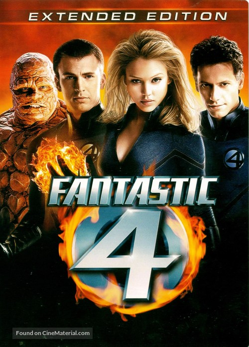 Fantastic Four - DVD movie cover