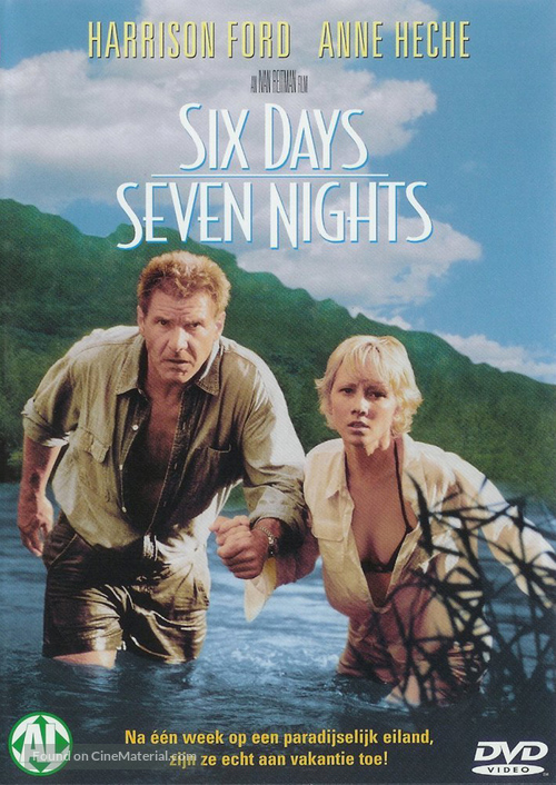 Six Days Seven Nights - Dutch DVD movie cover