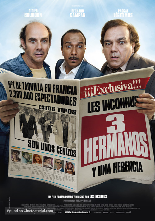 Les trois fr&egrave;res, le retour - Spanish Movie Poster