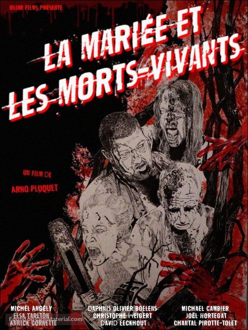 La Mari&eacute;e et Les Morts-Vivants - Belgian Movie Poster