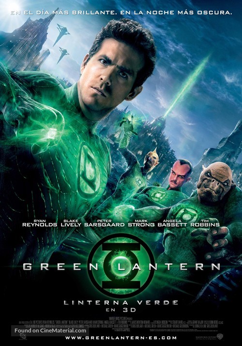 Green Lantern - Spanish Movie Poster