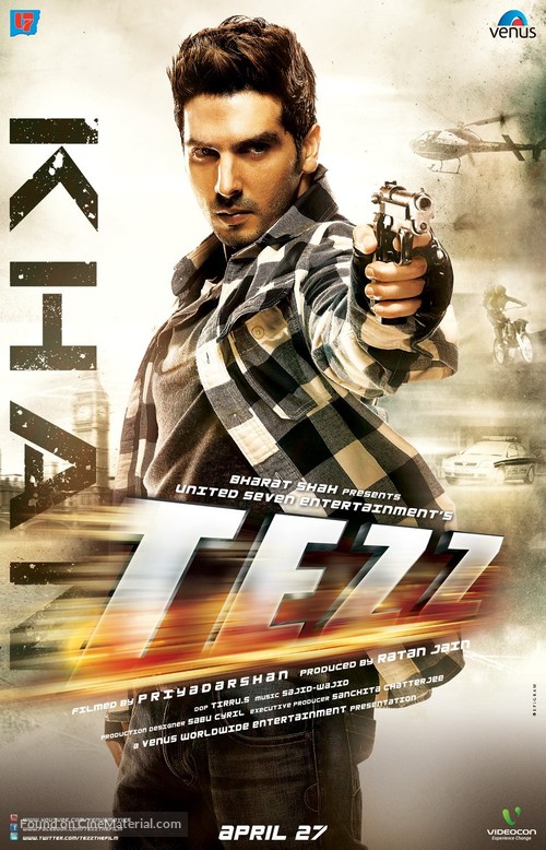 Tezz - Indian Movie Poster