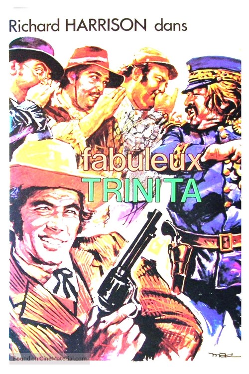 Los fabulosos de Trinidad - French Movie Poster