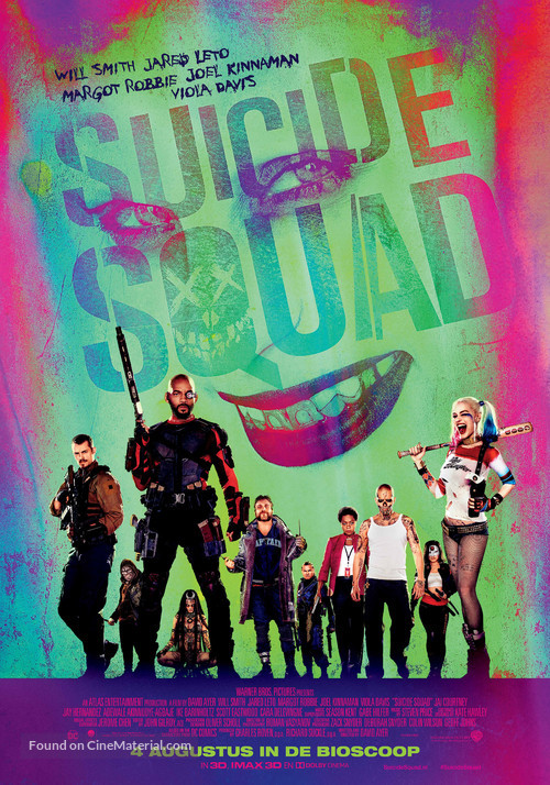 Suicide Squad - Dutch Movie Poster