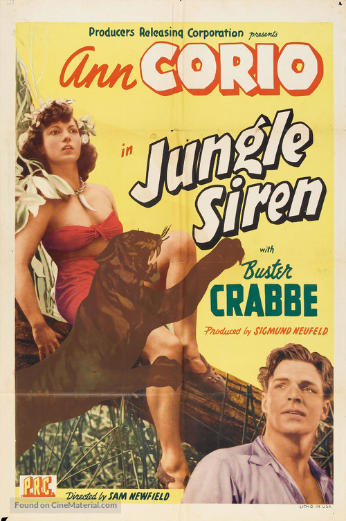 Jungle Siren - Movie Poster