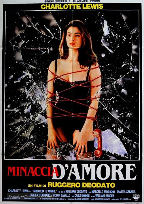 Minaccia d&#039;amore - Italian Movie Poster